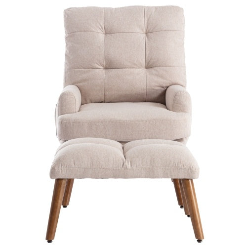 Loungesessel mit Fußhocker