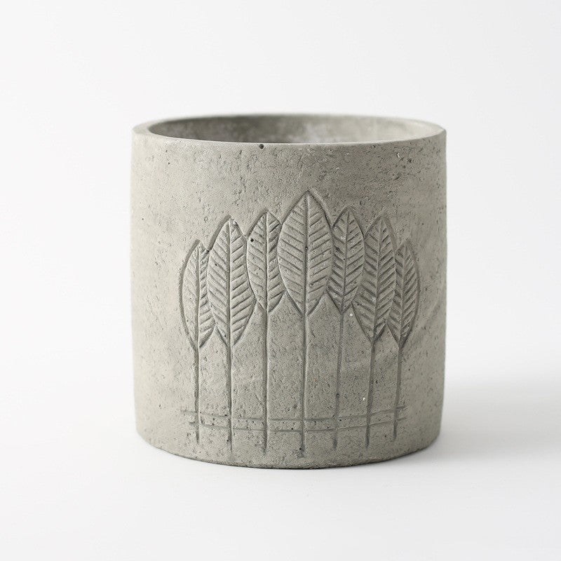 Beton-Blumentopf