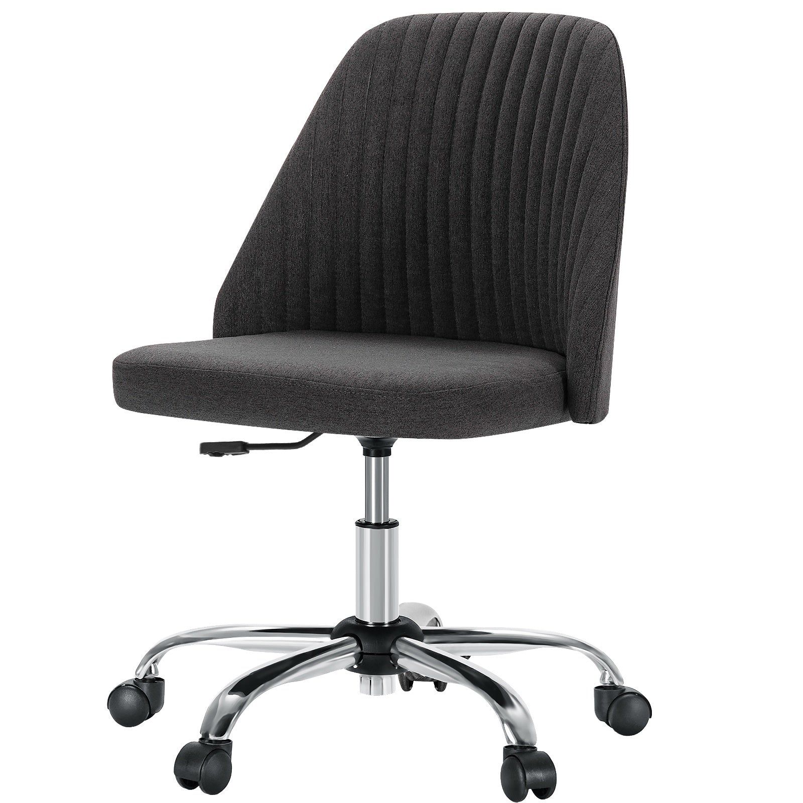Stoff-Bürostuhl mit Rollen